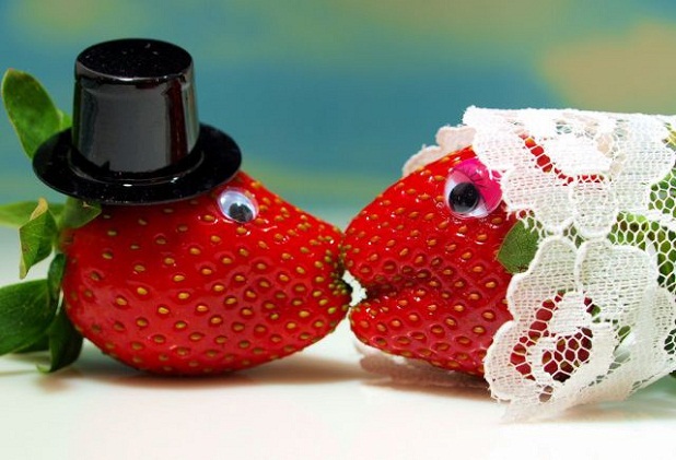 boda entre fresas Boda entre fresas