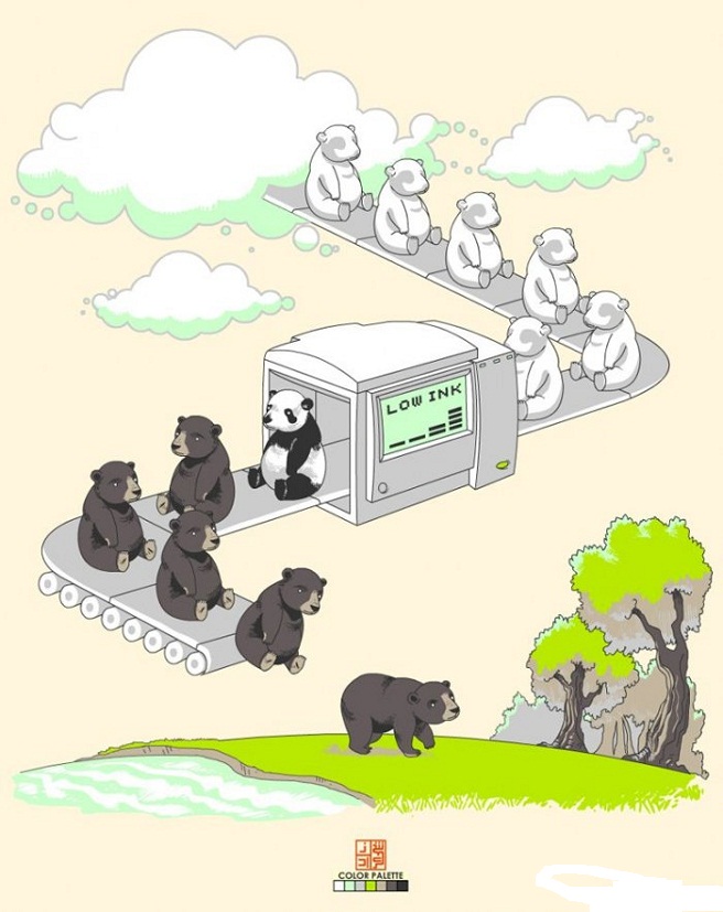 De donde vienen los pandas? | la vida de miye