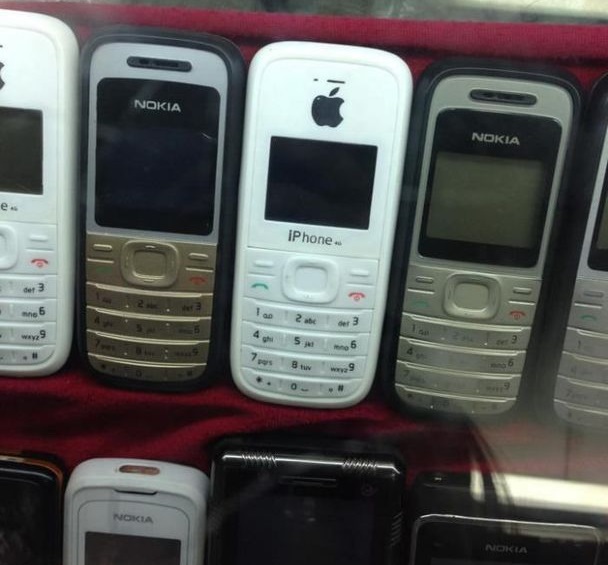 iPhone falso