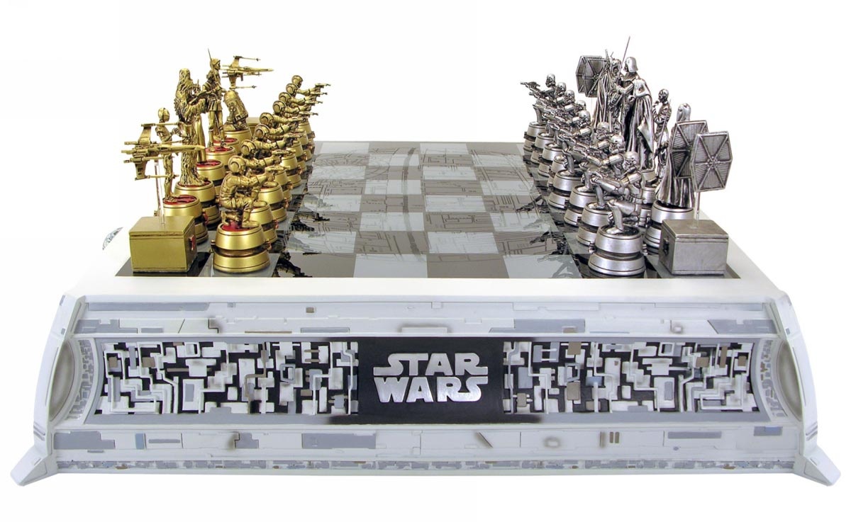 Tablero de ajedrez Star Wars