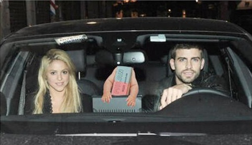 Primera foto del hijo de Piqué y Shakira