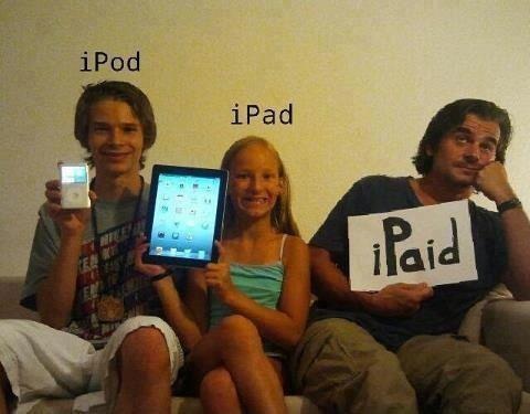 iPod, iPad y… iPaid