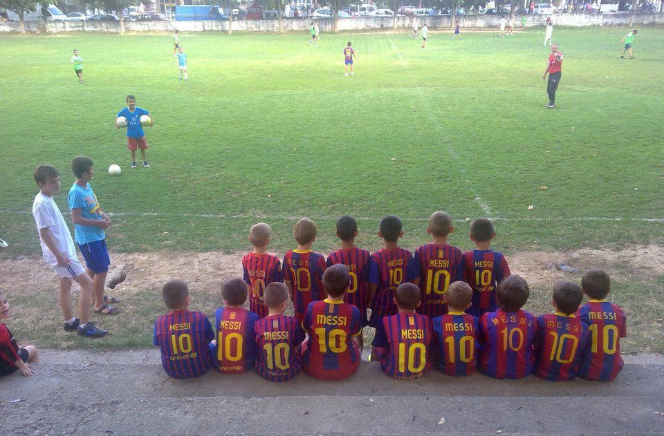 Todos los niños quieren ser como Messi