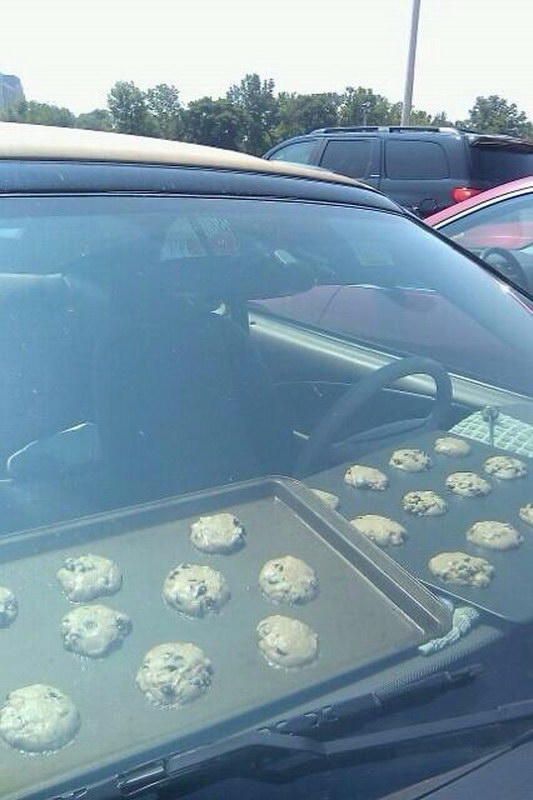 galletas en el coche