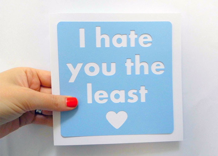 tarjetas con mensajes de amor odio 6
