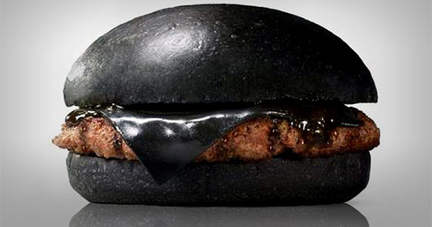 hamburguesa negra