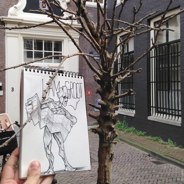 dibujos calle 12