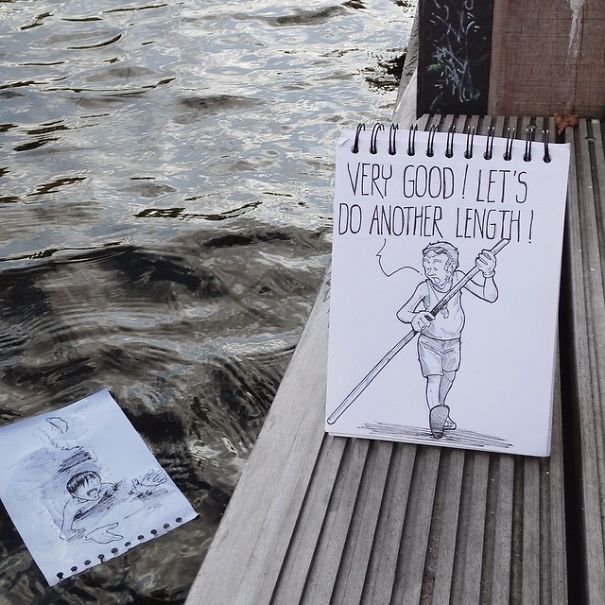 dibujos calle 17
