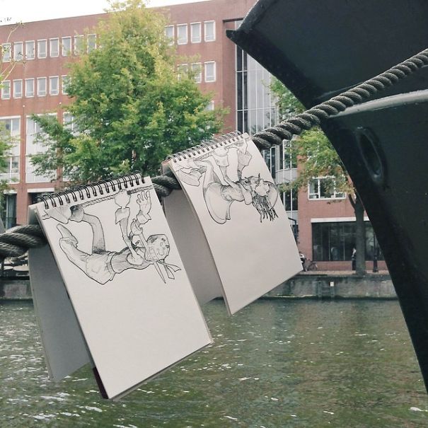 dibujos calle 20