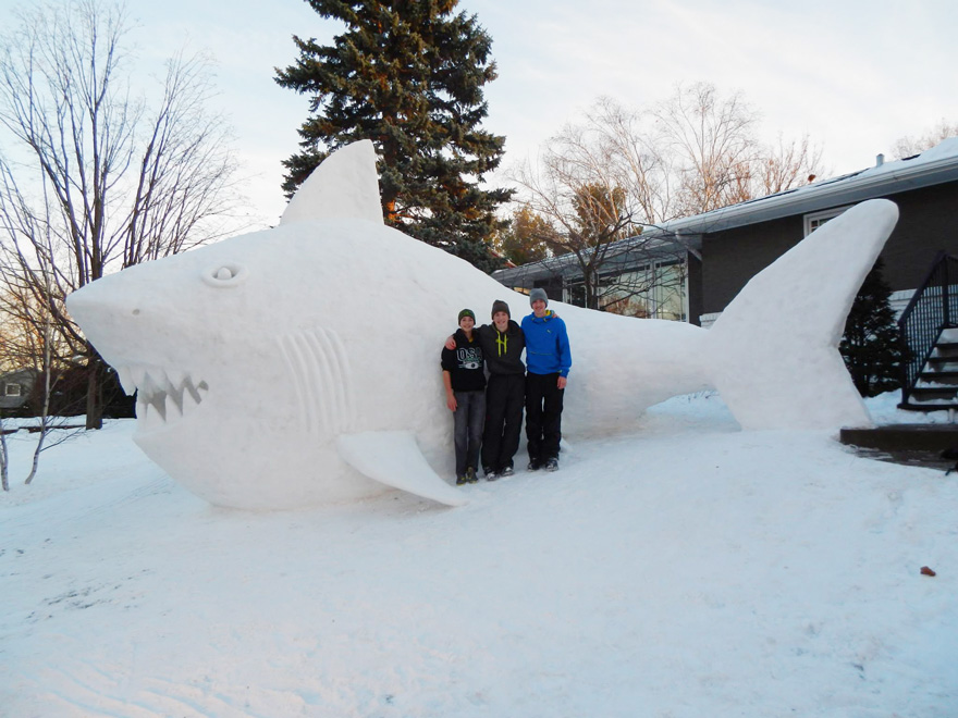 esculturas de nieve 2
