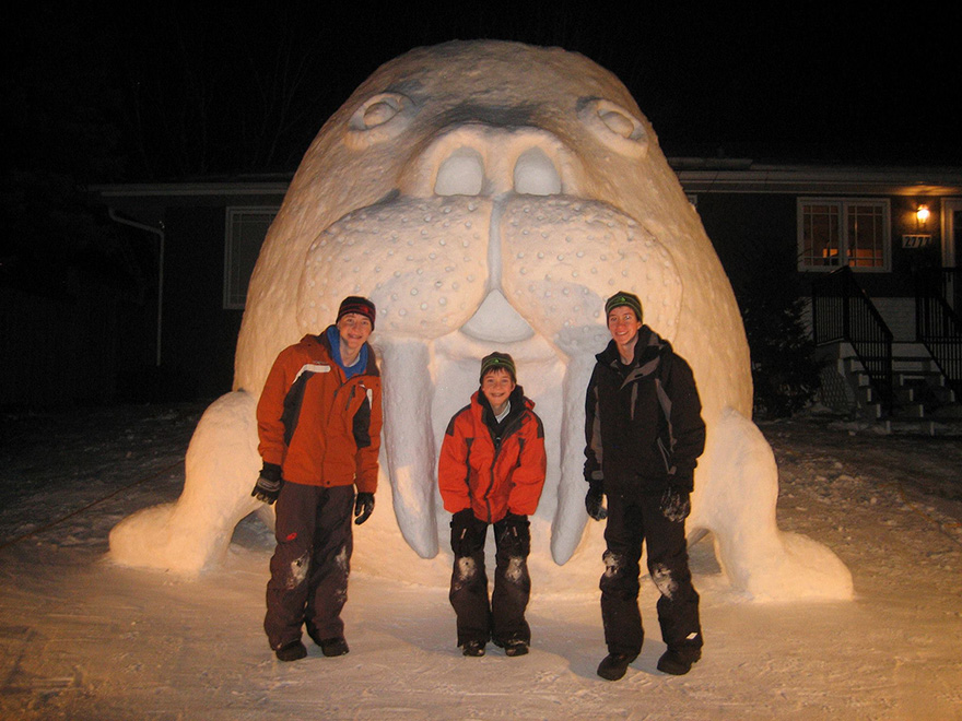 esculturas de nieve 6