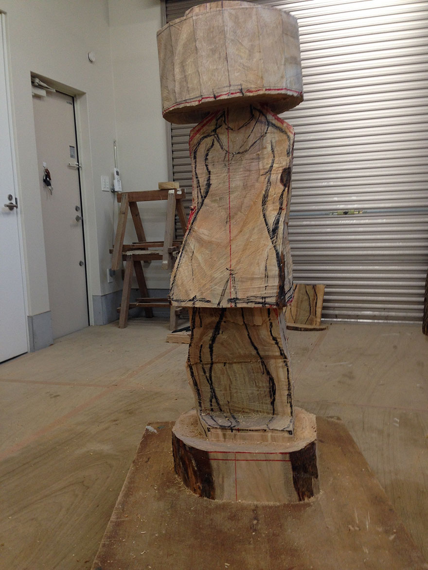 madera estatua 6