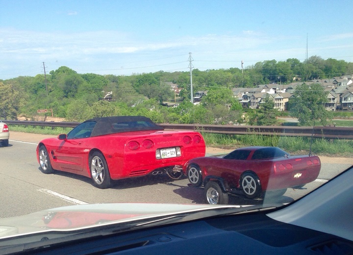 Corvette padre y Corvette hijo