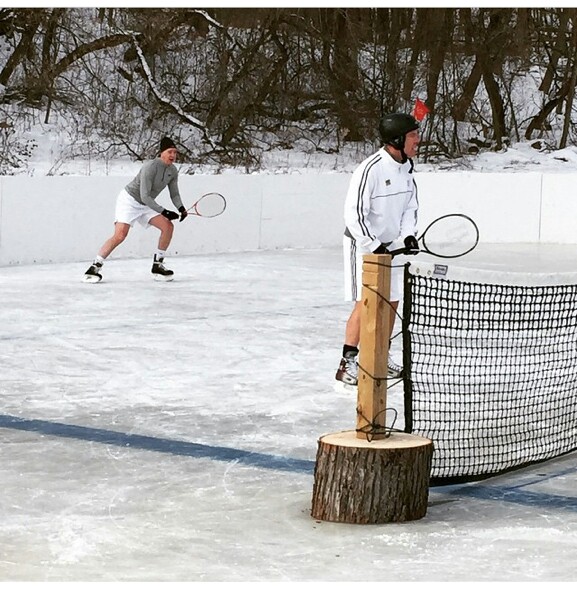 tenis sobre hielo