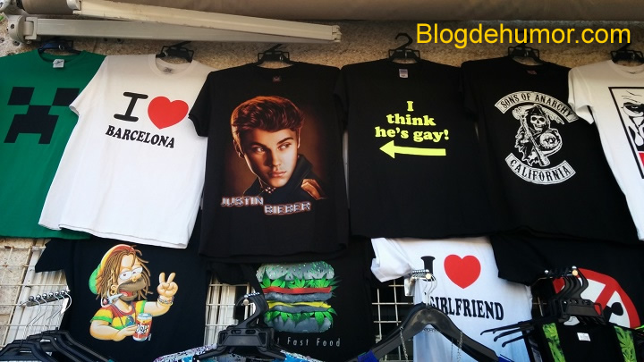 Justin Bieber camiseta