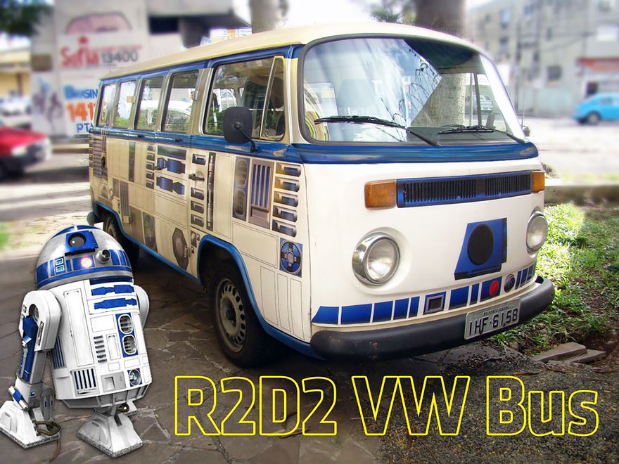 furgoneta R2-D2