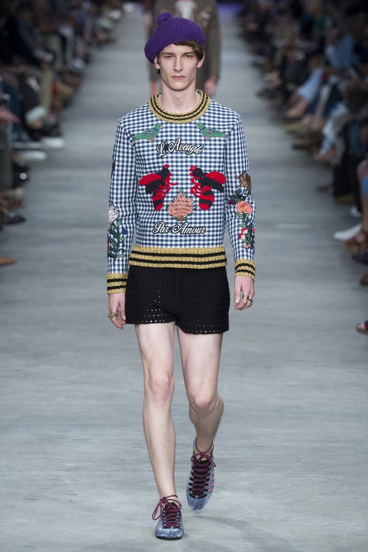 Desfile Gucci ¿masculino 