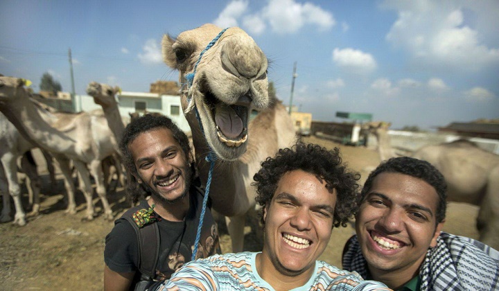 selfie en marruecos