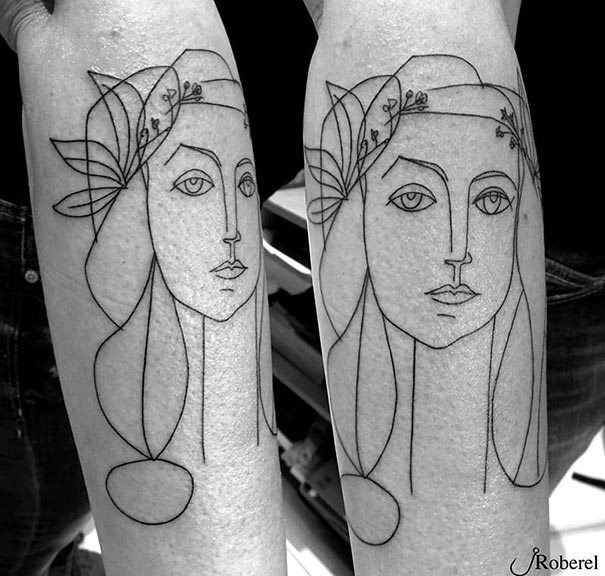 tatuajes a lo Picasso 11