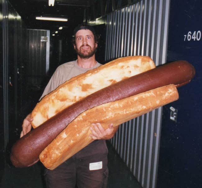 el hot dog mas grande del mundo