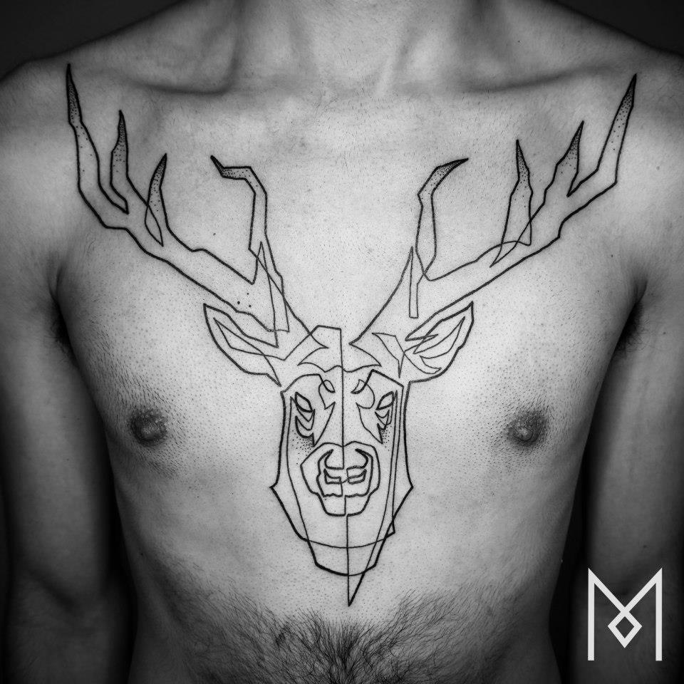 tatuajes una sola linea 10