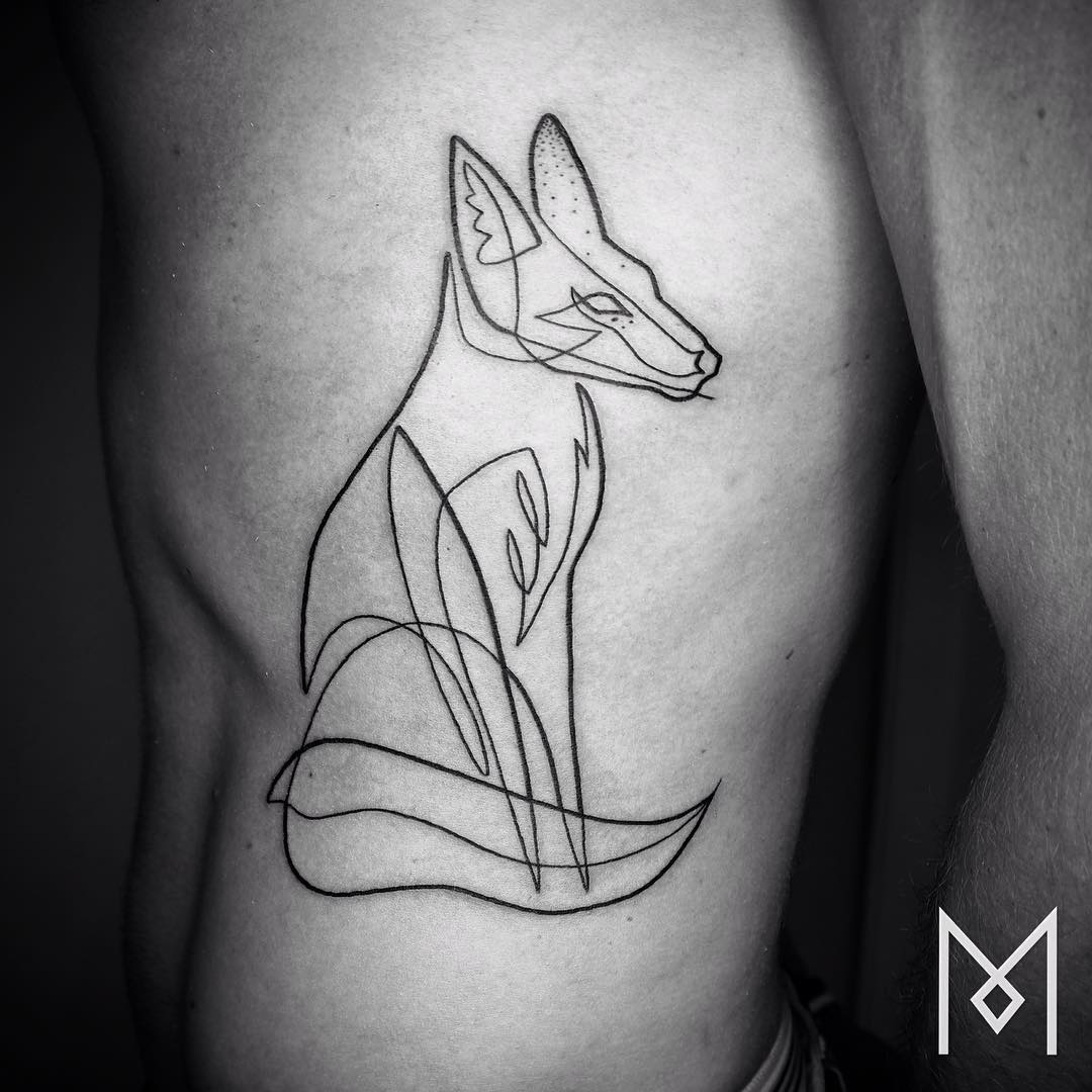 tatuajes una sola linea 15