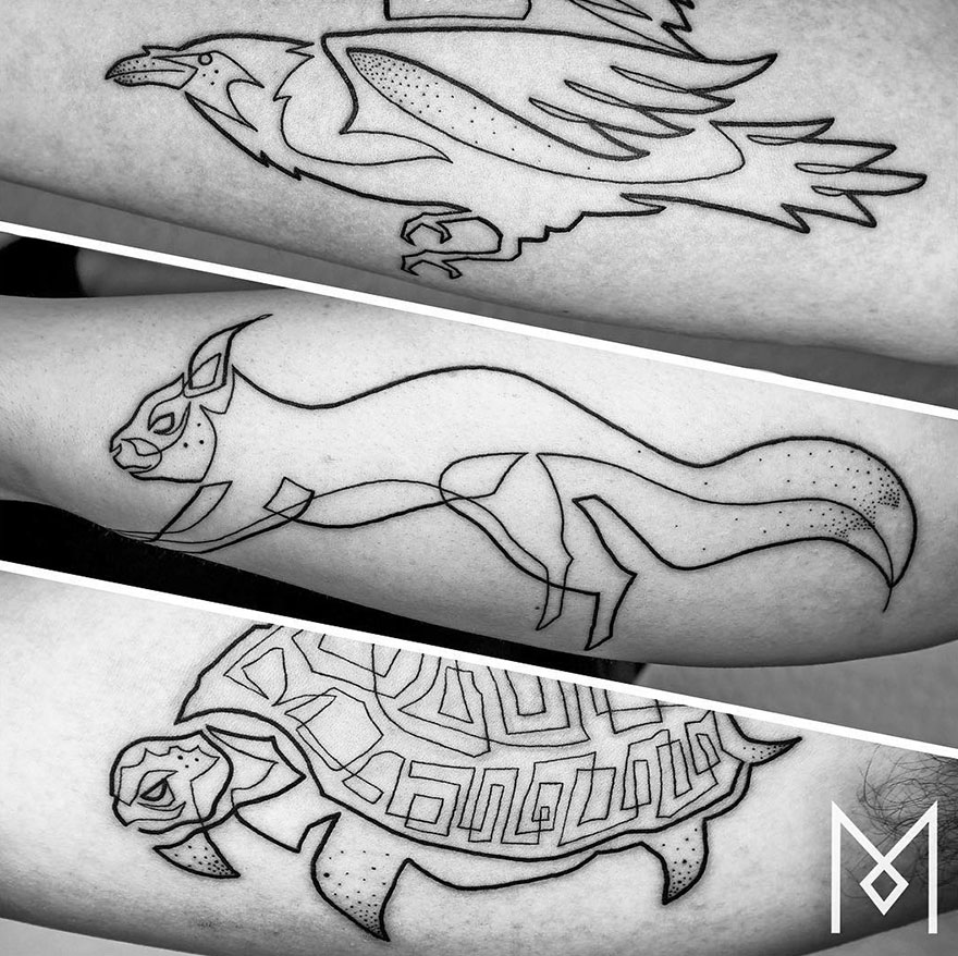 tatuajes una sola linea 6