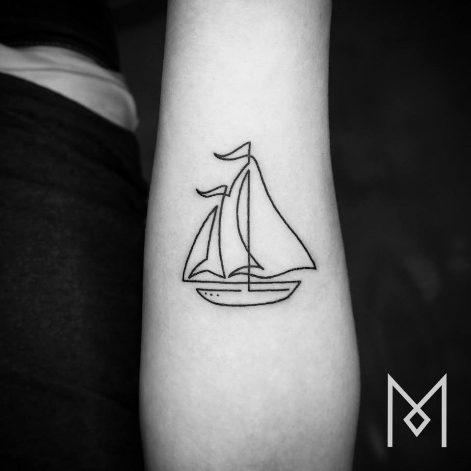 tatuajes una sola linea 8