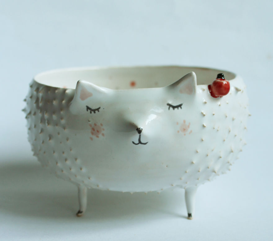 tazas de ceramica animales 3