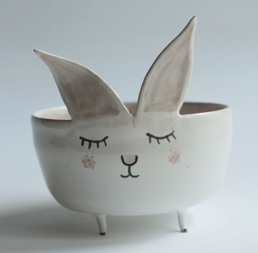 tazas de ceramica animales 8