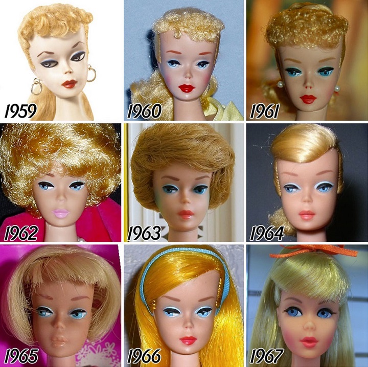 Barbie evolucion 1