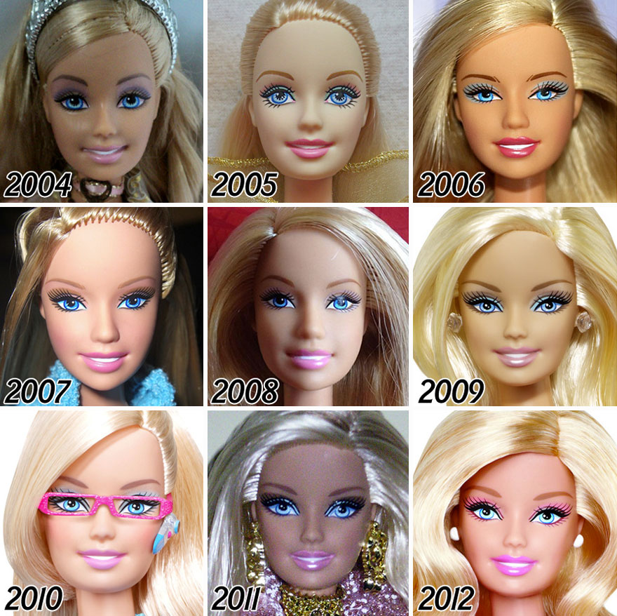 Barbie evolucion 5