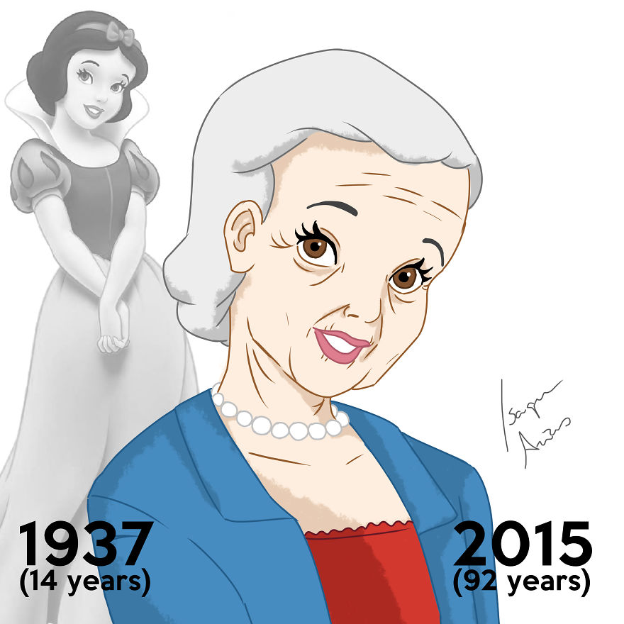 princesas Disney edad real 1