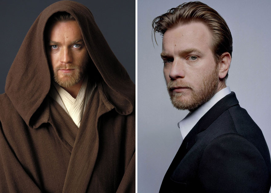 antes y ahora Star Wars 2