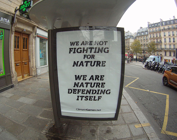publicidad protesta COP21 9