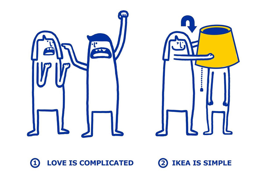 IKEA problemas amorosos 1