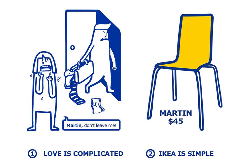 IKEA problemas amorosos 5