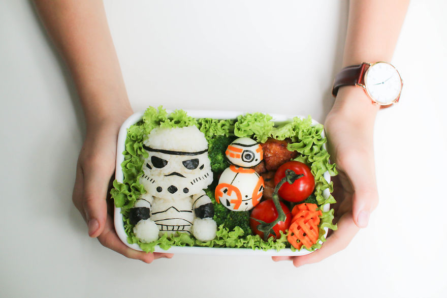 comida inspirada dibujos animados 13