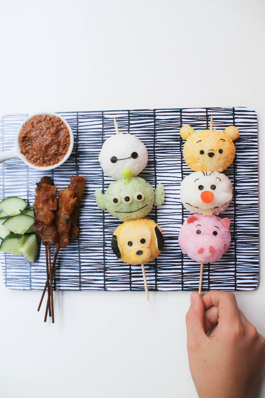 comida inspirada dibujos animados 19