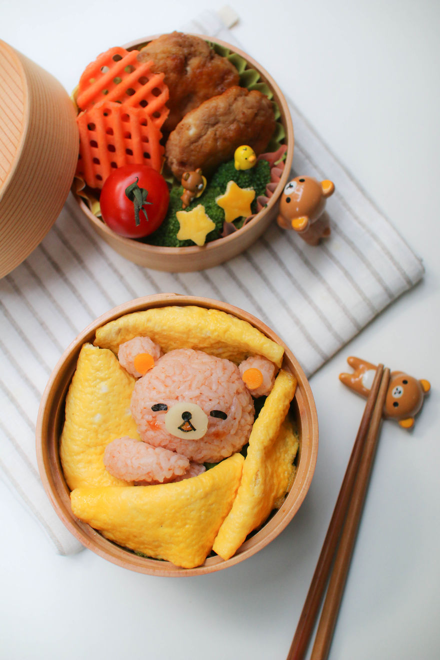 comida inspirada dibujos animados 9