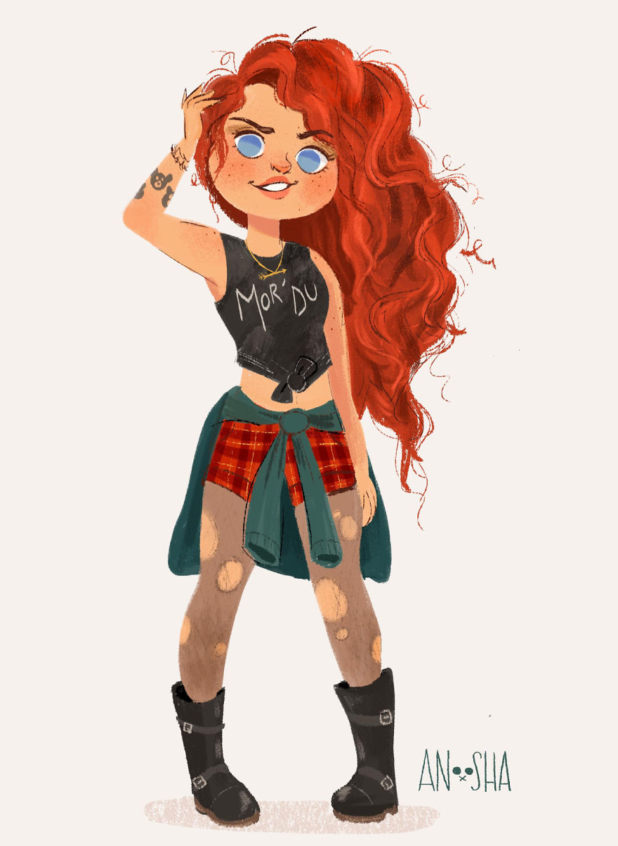 princesas Disney modernas 1