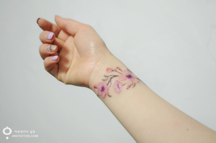 tatuajes florales 4