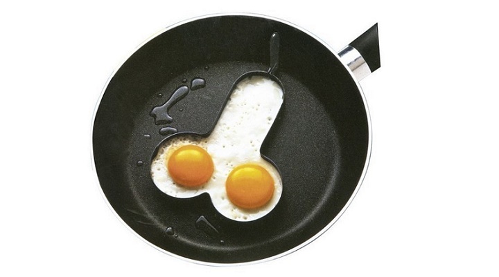 cocinar un par de huevos
