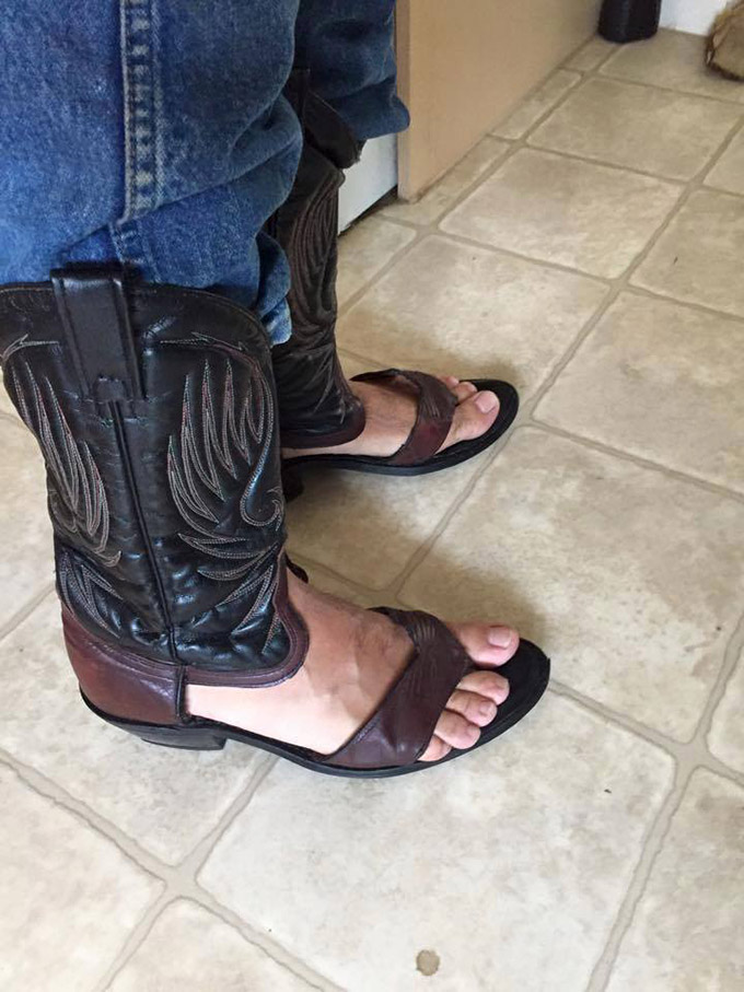 sandalias de cowboy 1