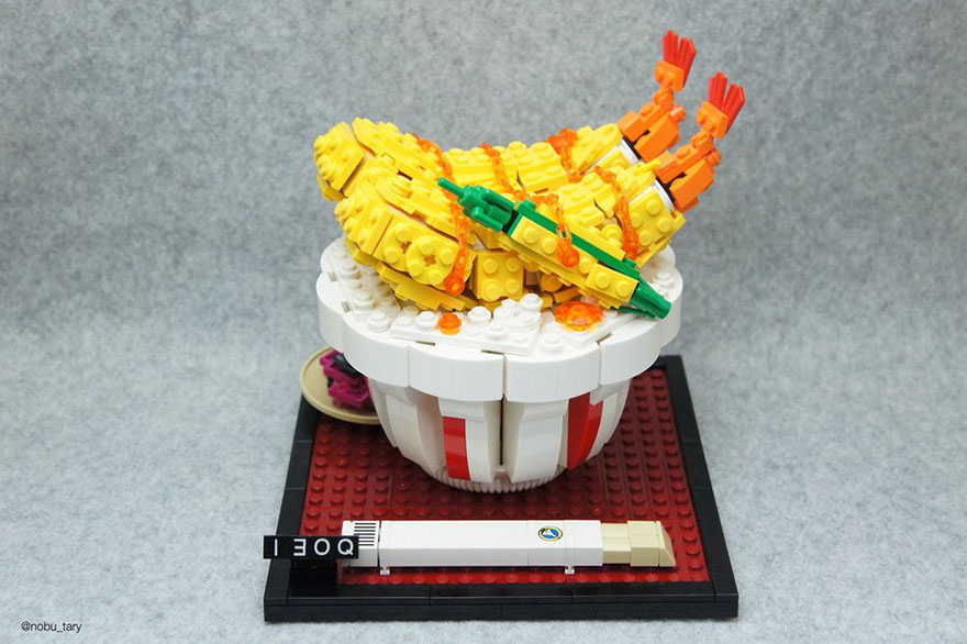 comida piezas LEGO 3