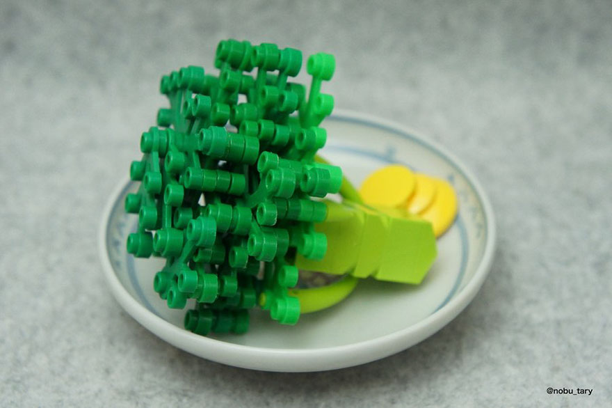 comida piezas LEGO 9