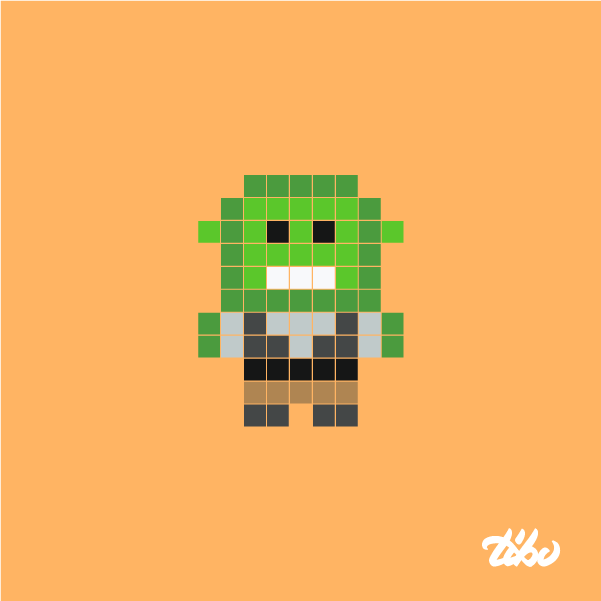 mini heroes pixelados 24