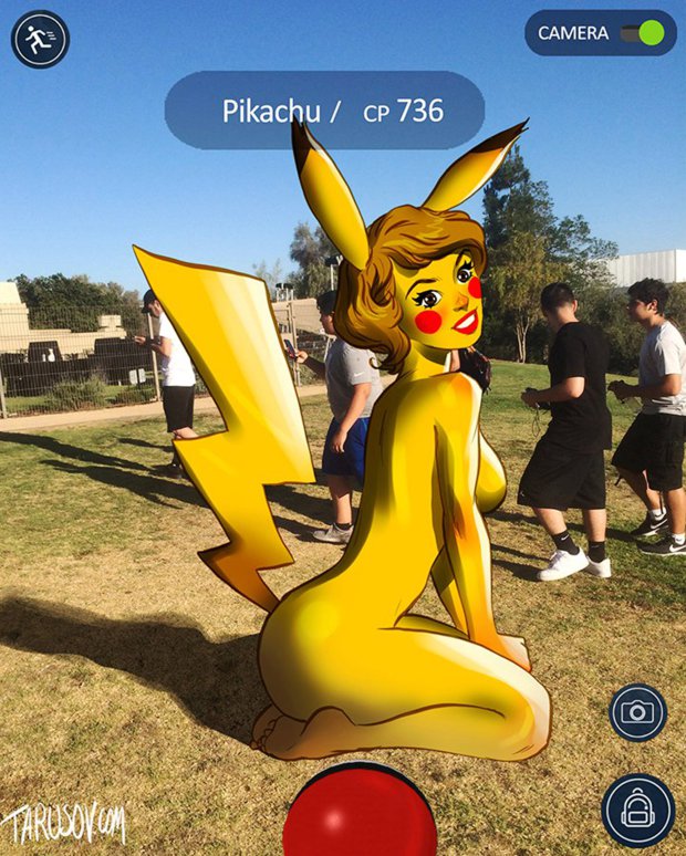 Pokemon en plan sexy 1