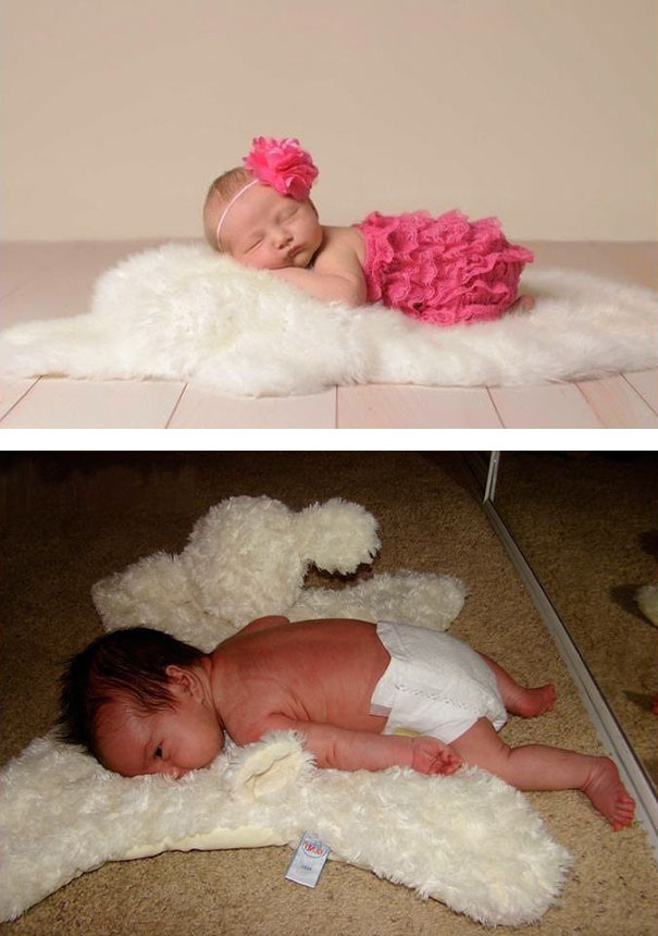 expectativa vs realidad fotos bebes 5