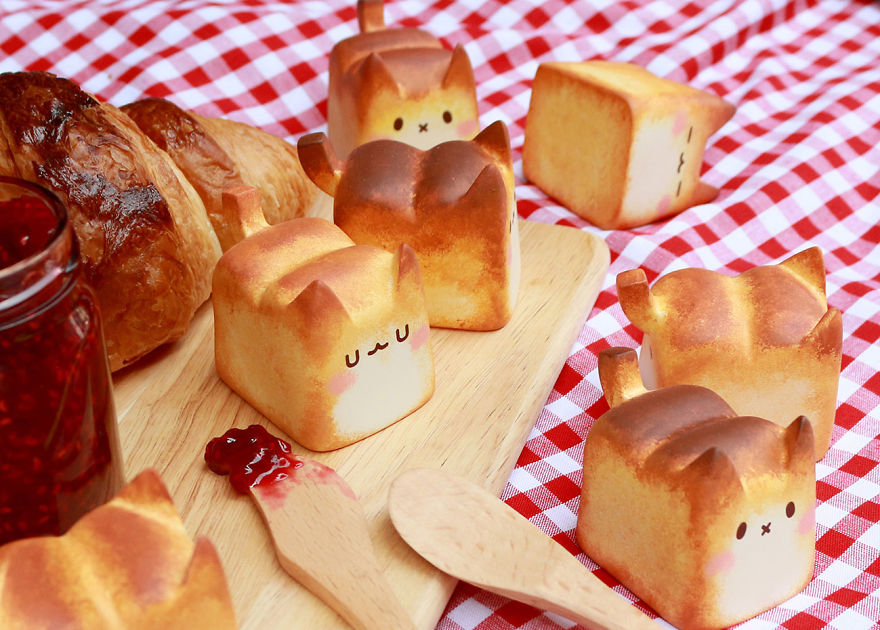 pan con forma de gato rechoncho 10